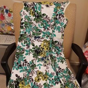 Multi floral short dress